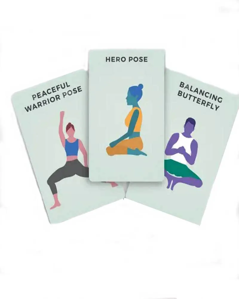 100 Yoga Poses Cards