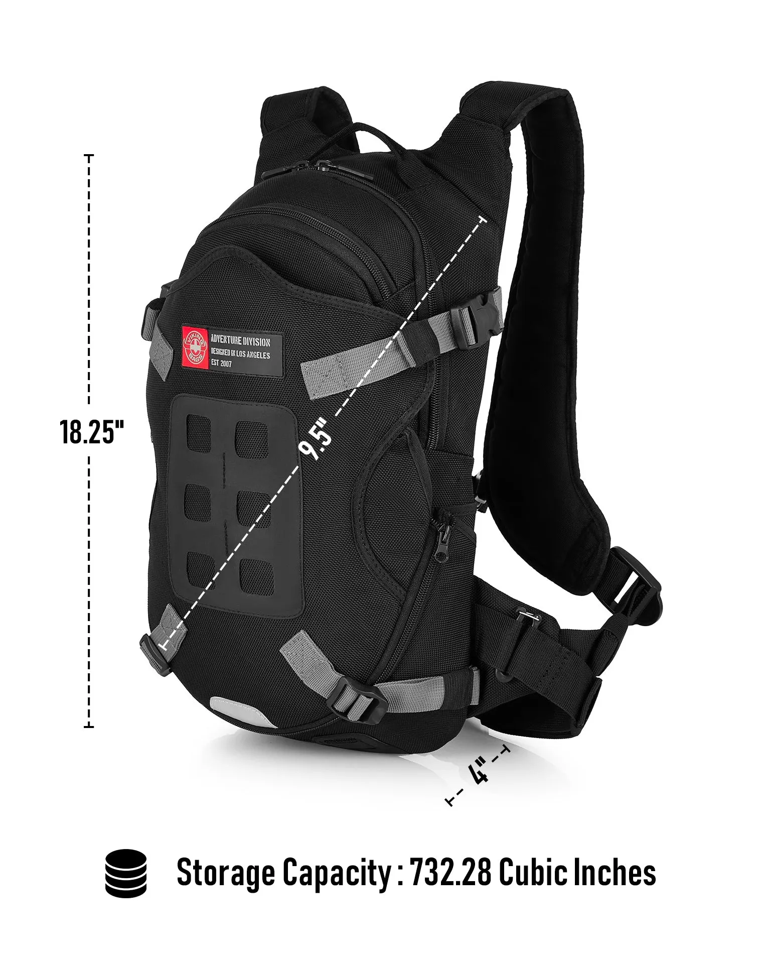 12L - Explorer Adventure Touring Backpack