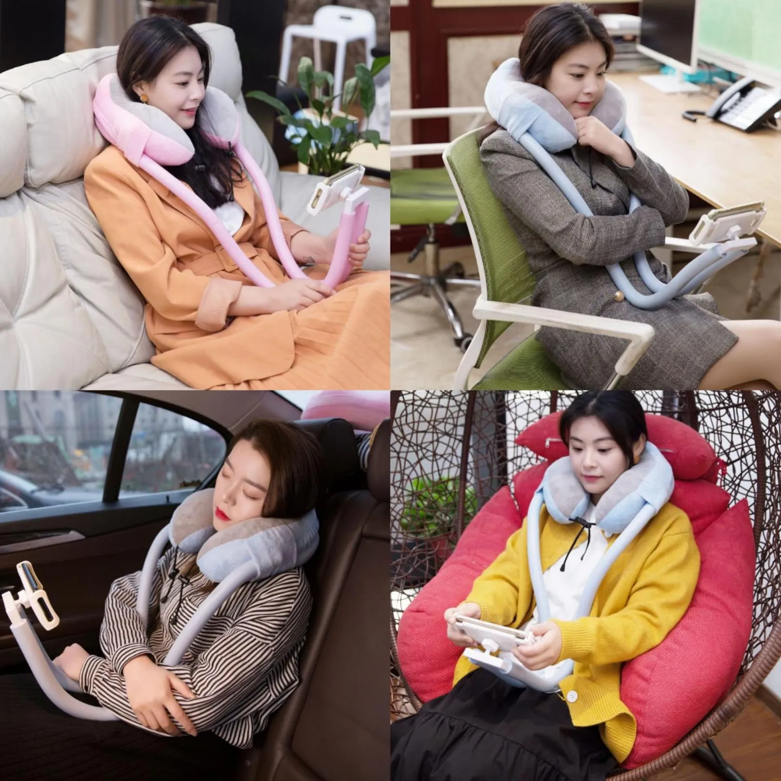 2-in-1 U-Shaped Neck Pillow