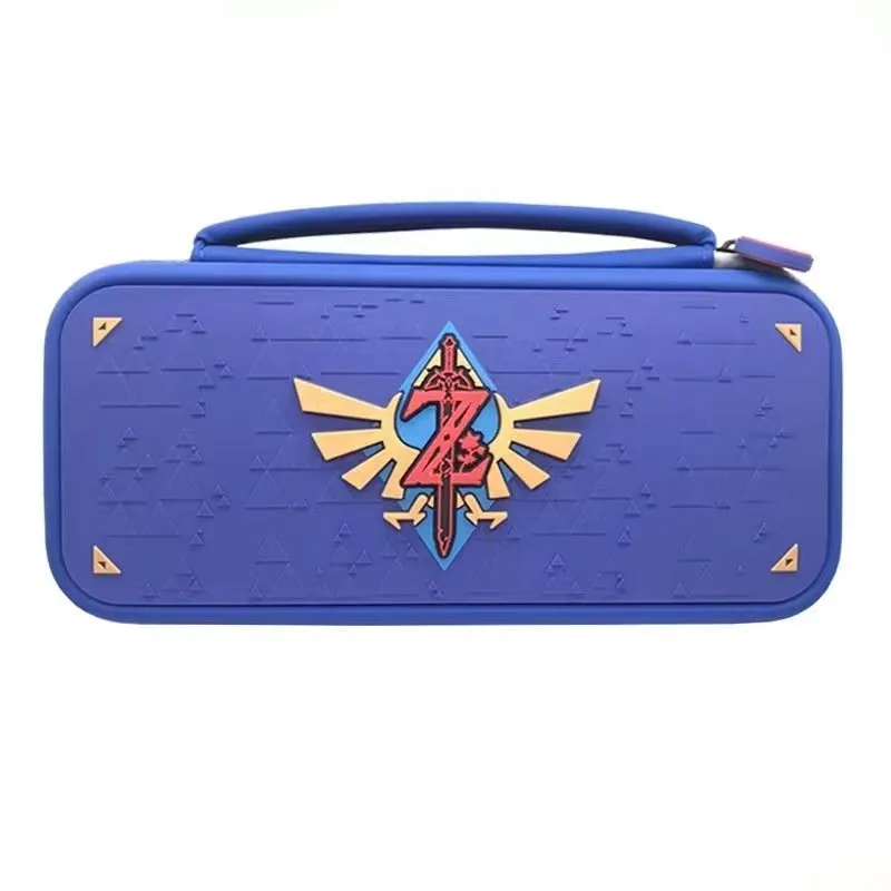 3D Pattern Deluxe Hard Protective Carrying Bag for Nintendo Switch - Zelda Blue