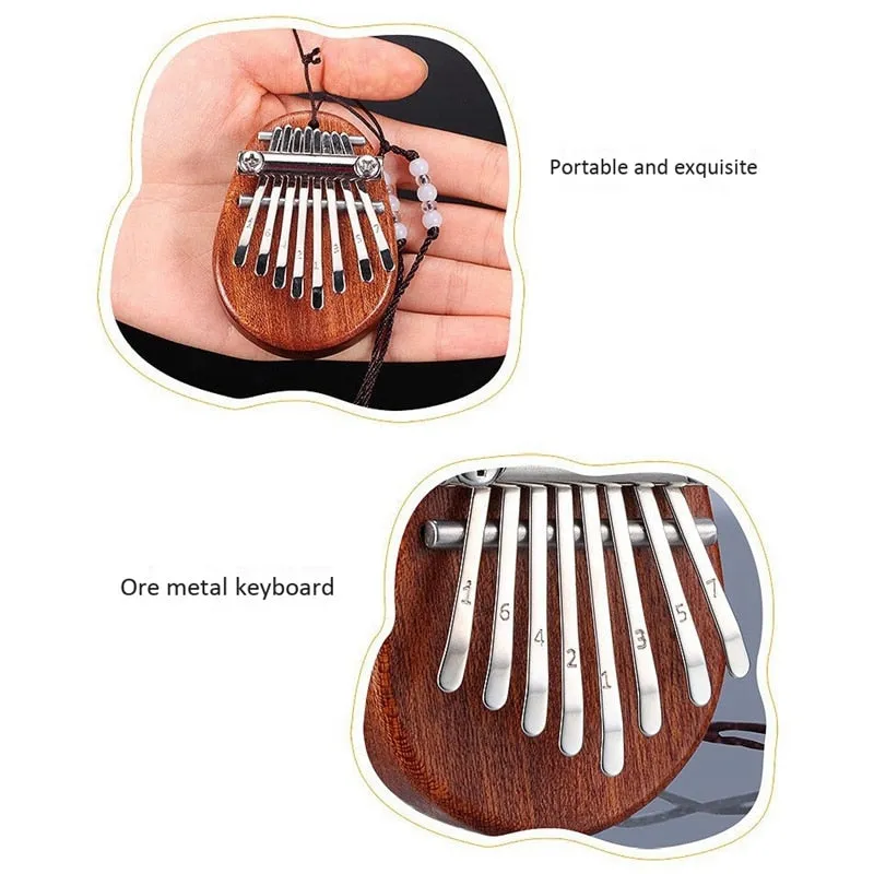 8 Key Mini Kalimba Exquisite Finger Thumb Piano