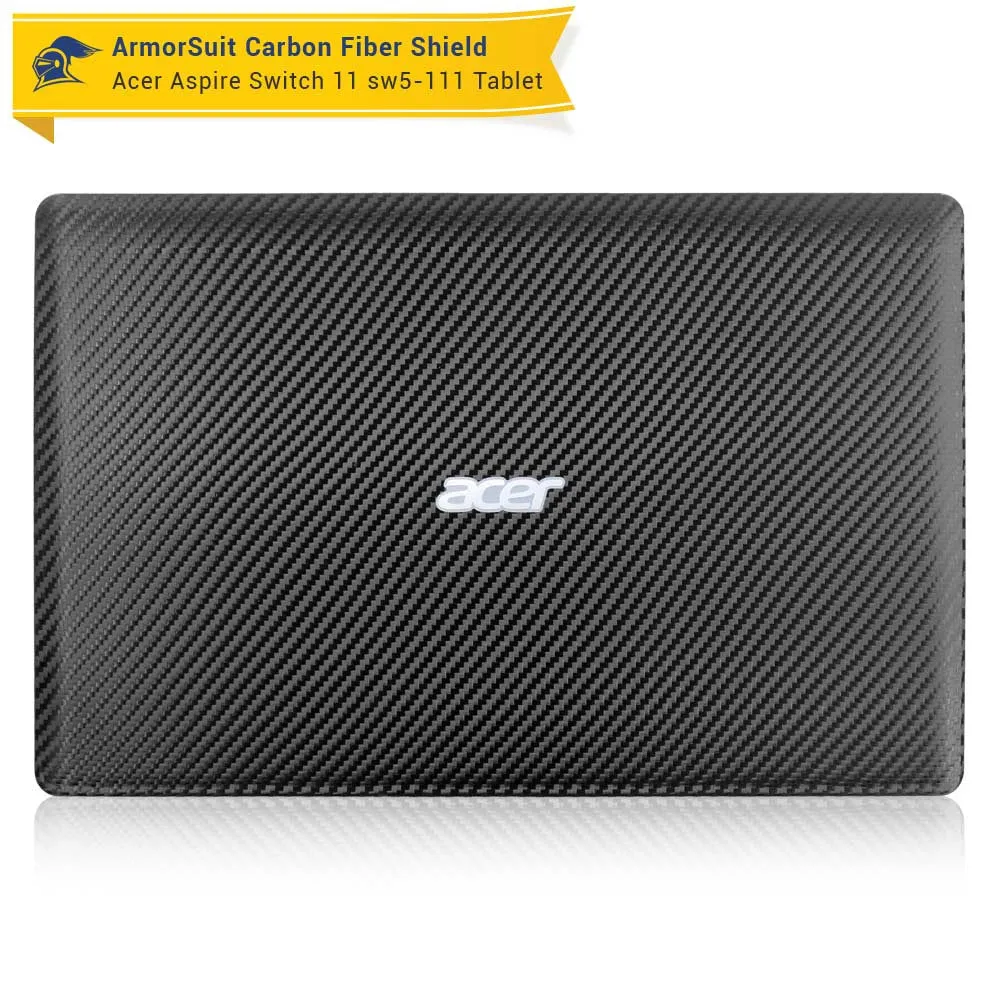 Acer Aspire Switch 11 (SW5-111) Screen Protector   Black Carbon Skin