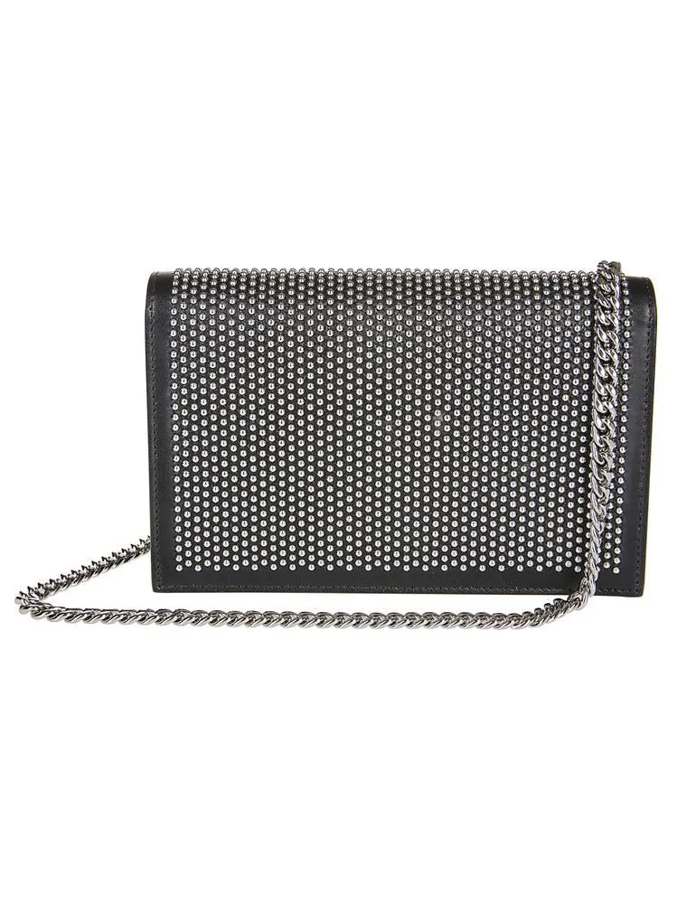 Alexander McQueen Studded Skull Crossbody Bag