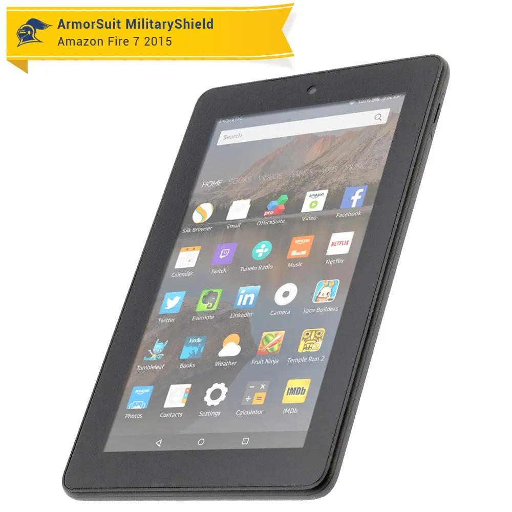 Amazon Fire 7"  (2105) Anti Glare (Matte) Screen Protector