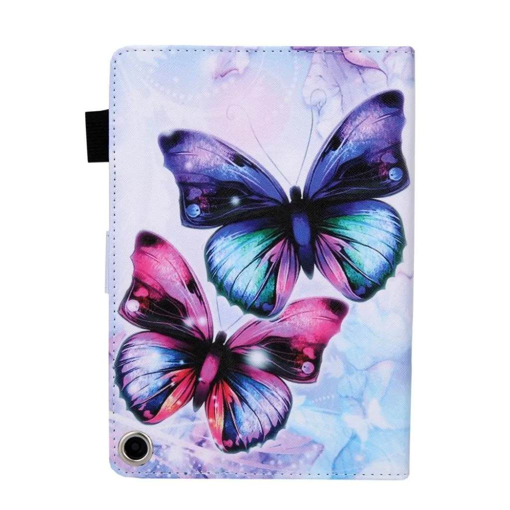 Amazon Fire HD 8 (2020) pattern leather flip case - Beautiful Butterfly