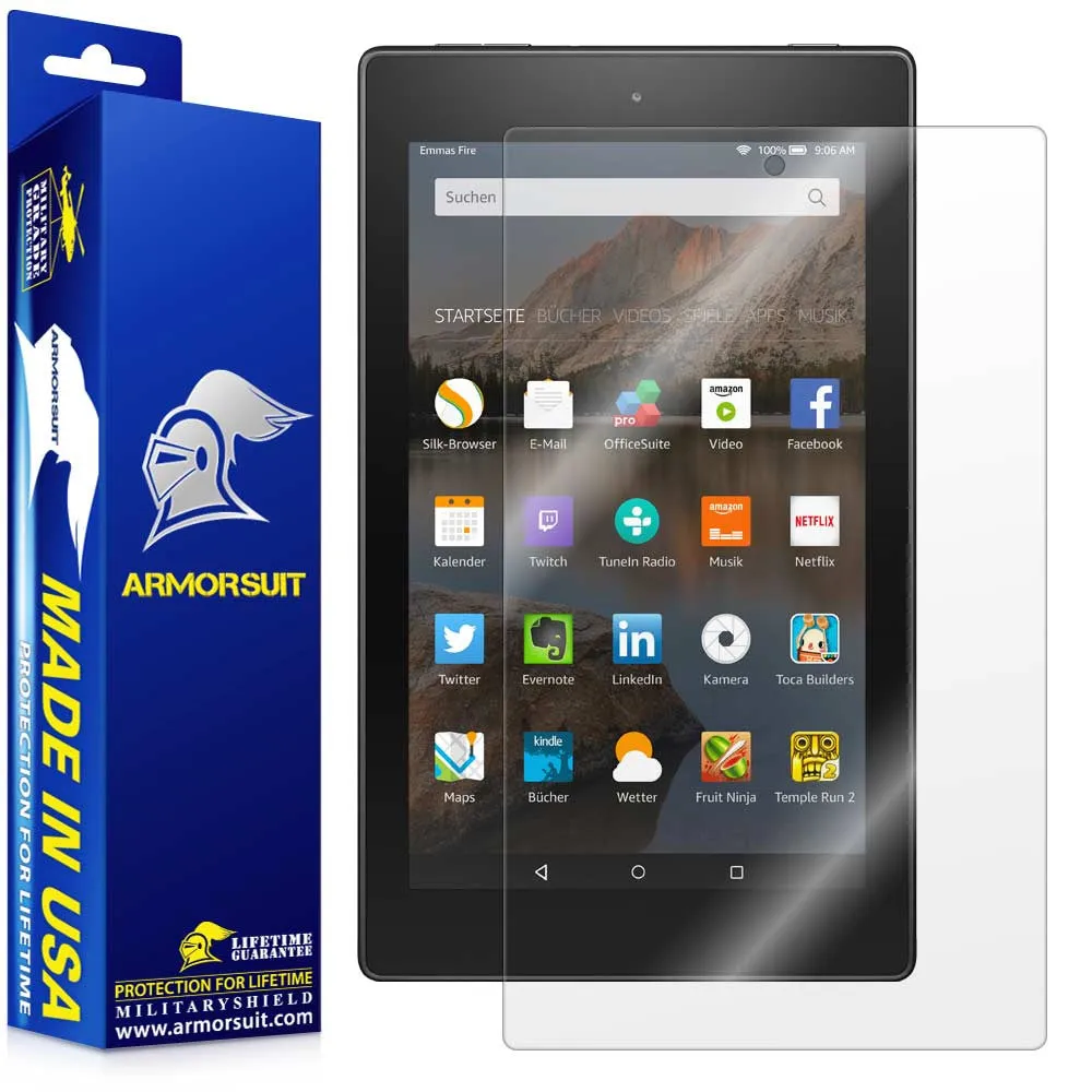 Amazon Fire HD 8" (2015)(5th Gen) Screen Protector