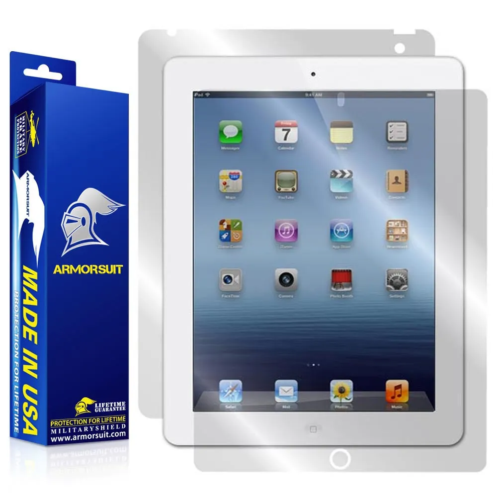 Apple iPad 3 Screen Protector   Full Body Skin Protector (Verizon 4G) - 3rd Gen