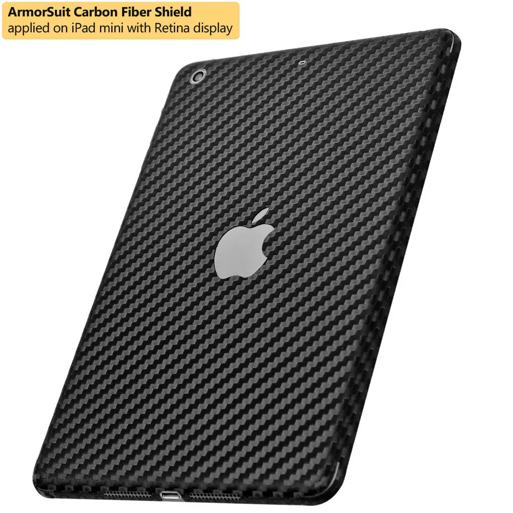 Apple iPad Mini 2 w/ Retina Display Screen Protector   Carbon Fiber Film Protector