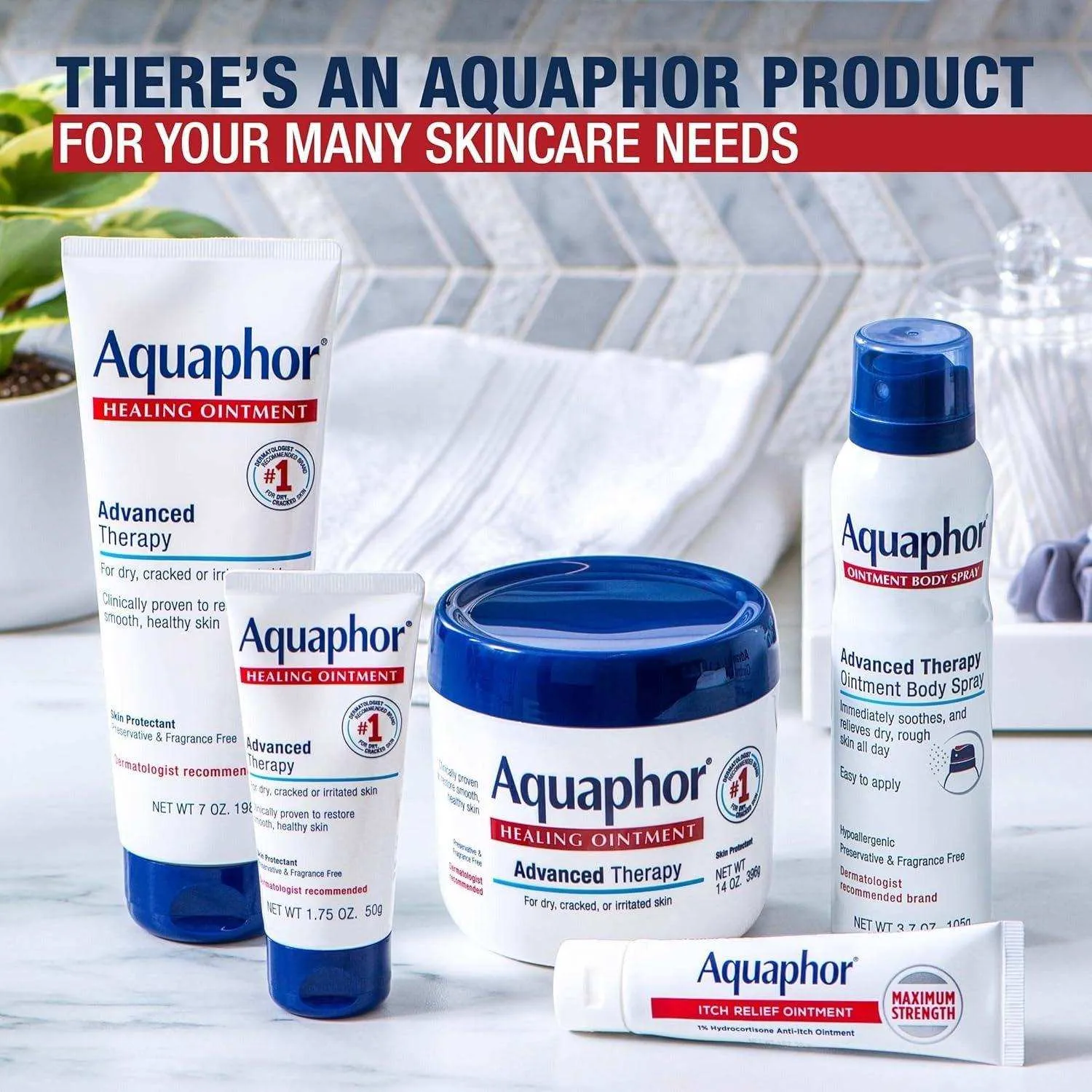 Aquaphor Healing Ointment Tube - 2 X 0.35 oz