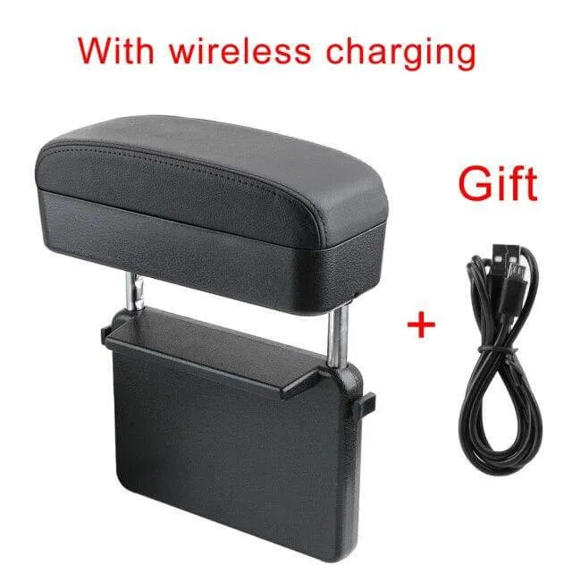 Auto Seat Gap Organizer with Wireless Charger