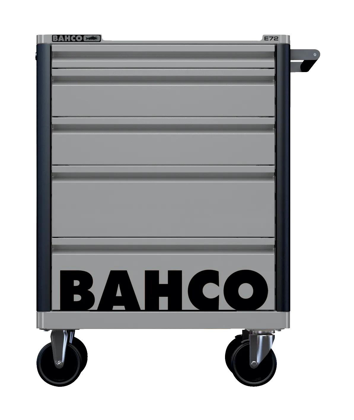 Bahco 1472K5GREY E72 5 Drawer Grey Mobile Roller Cabinet