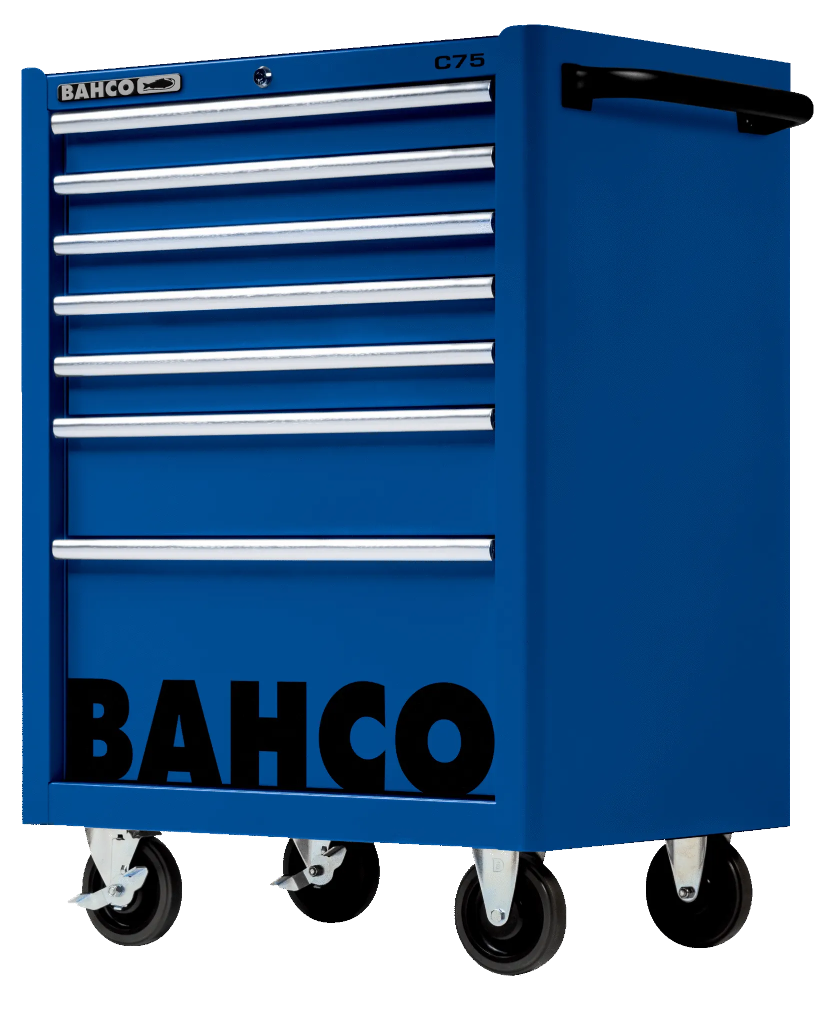 Bahco 1475K7BLUE C75 7 Drawer Blue Classic Mobile Roller Cabinet