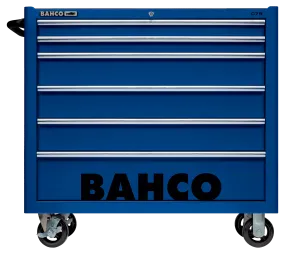 Bahco 1475KXL6BLUE C75 6 Drawer 40" Blue Classic Mobile Roller Cabinet