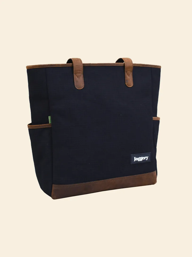 Black Cappucino Marlini Tote