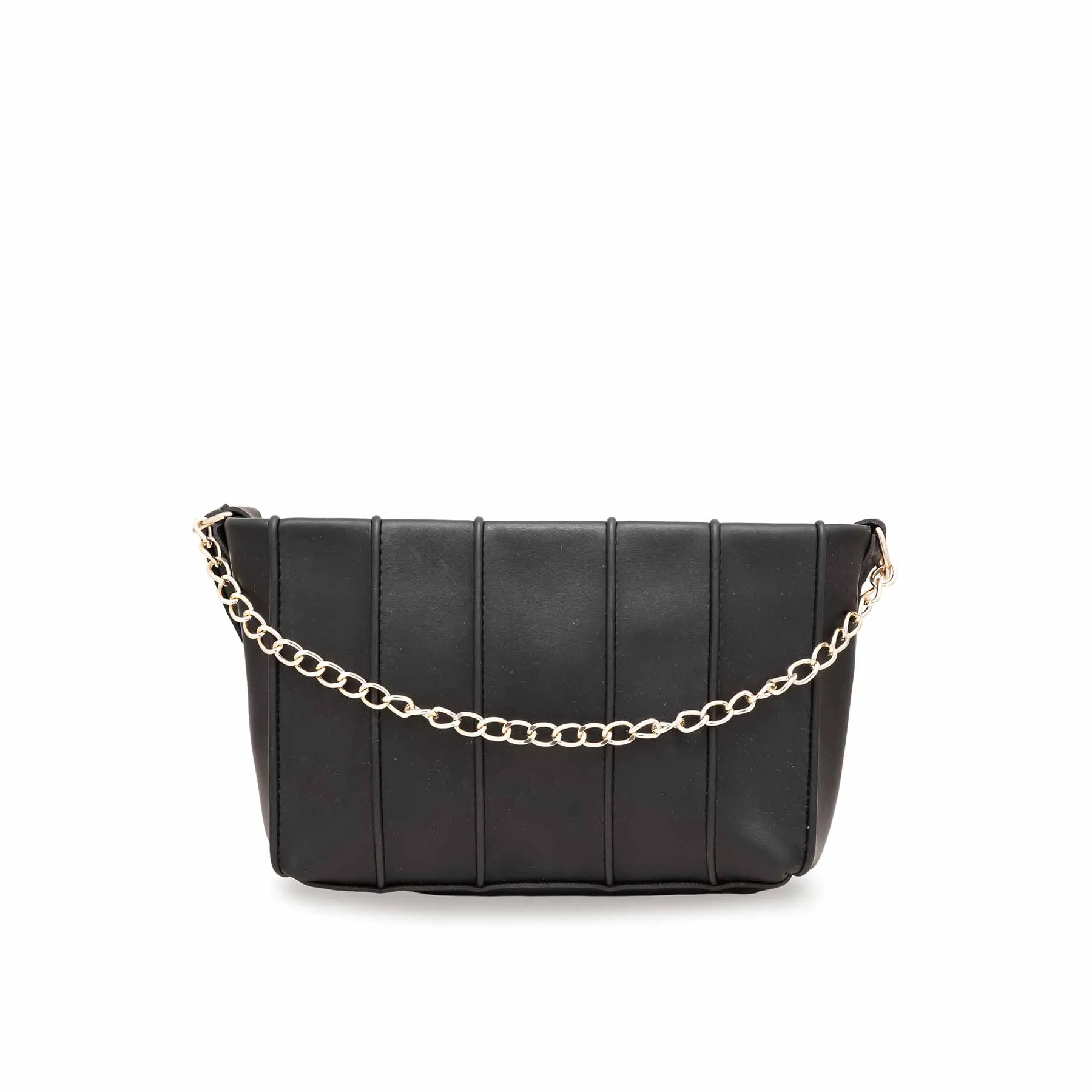 Black Formal Shoulder Bag P56096