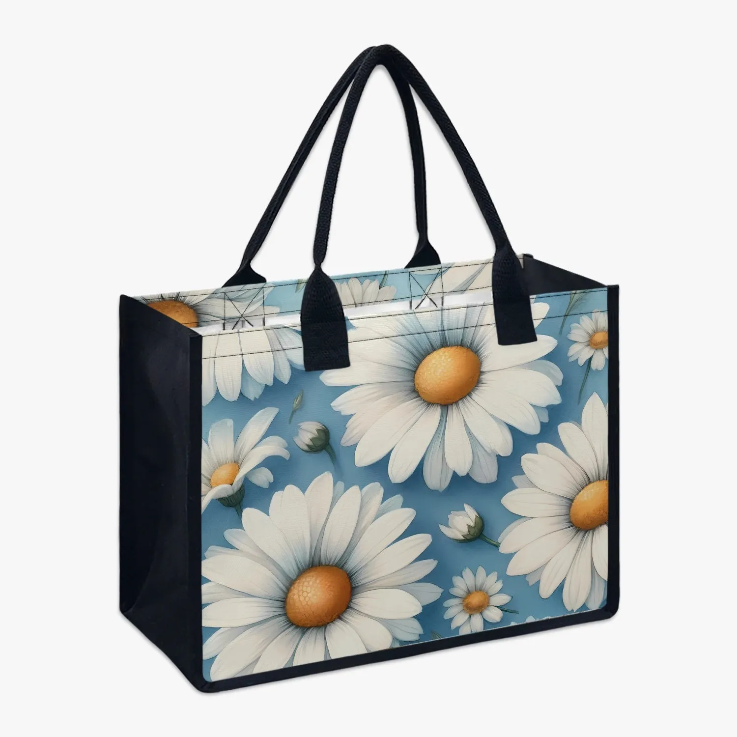 Blue Sky Blooms Shopping Tote