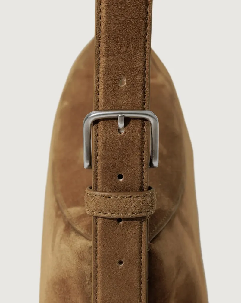 BOBBY BAG: BRUN SUEDE