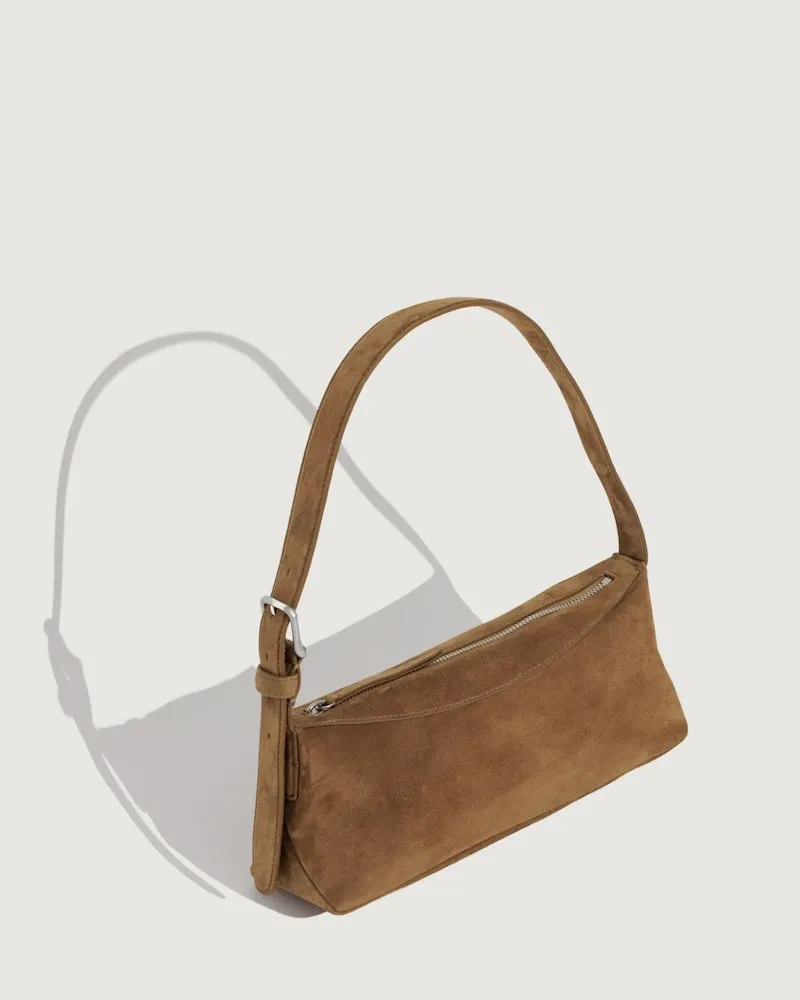 BOBBY BAG: BRUN SUEDE