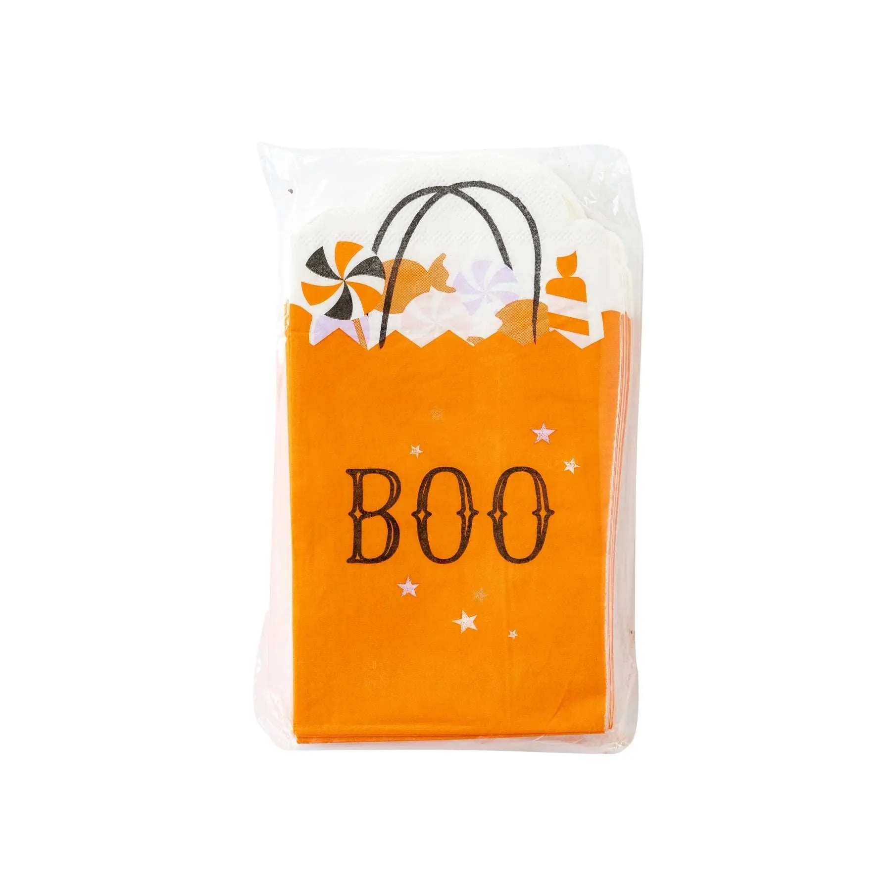 Boo Bag Shaped Paper Dinner Napkin