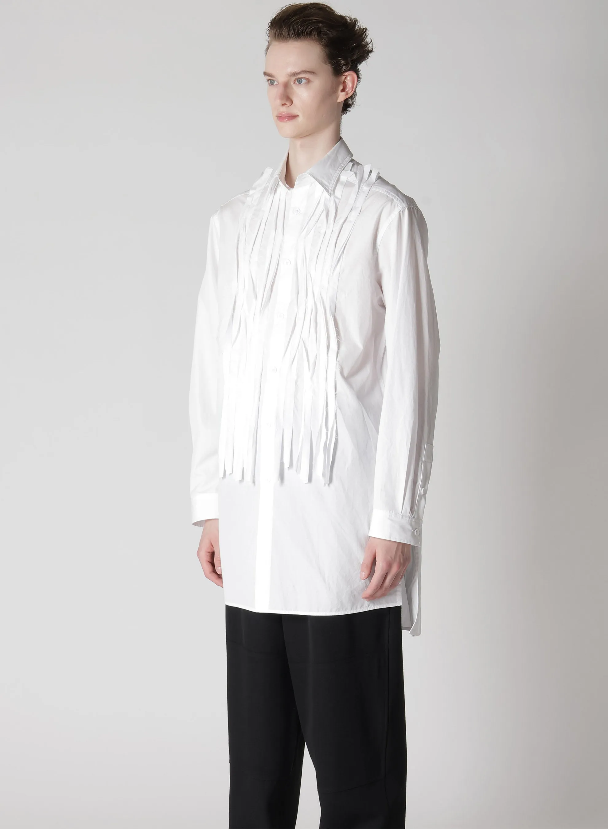 BROAD CHAIN STITCH BLOUSE WITH CLOTH