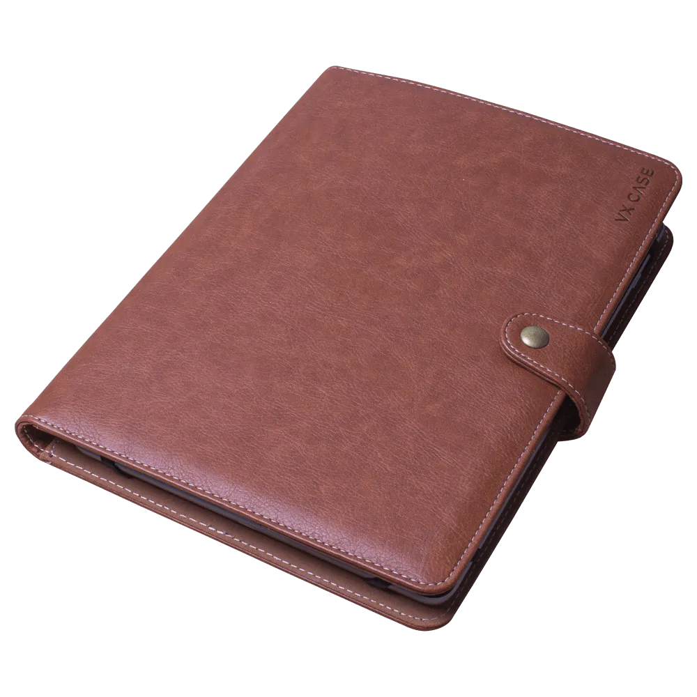 Capa para Tablet de 6 a 10.2 polegadas VX Case Leather Planner