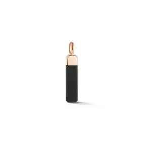 CARRINGTON 18K ROSE GOLD AND EBONY SMALL TABLET