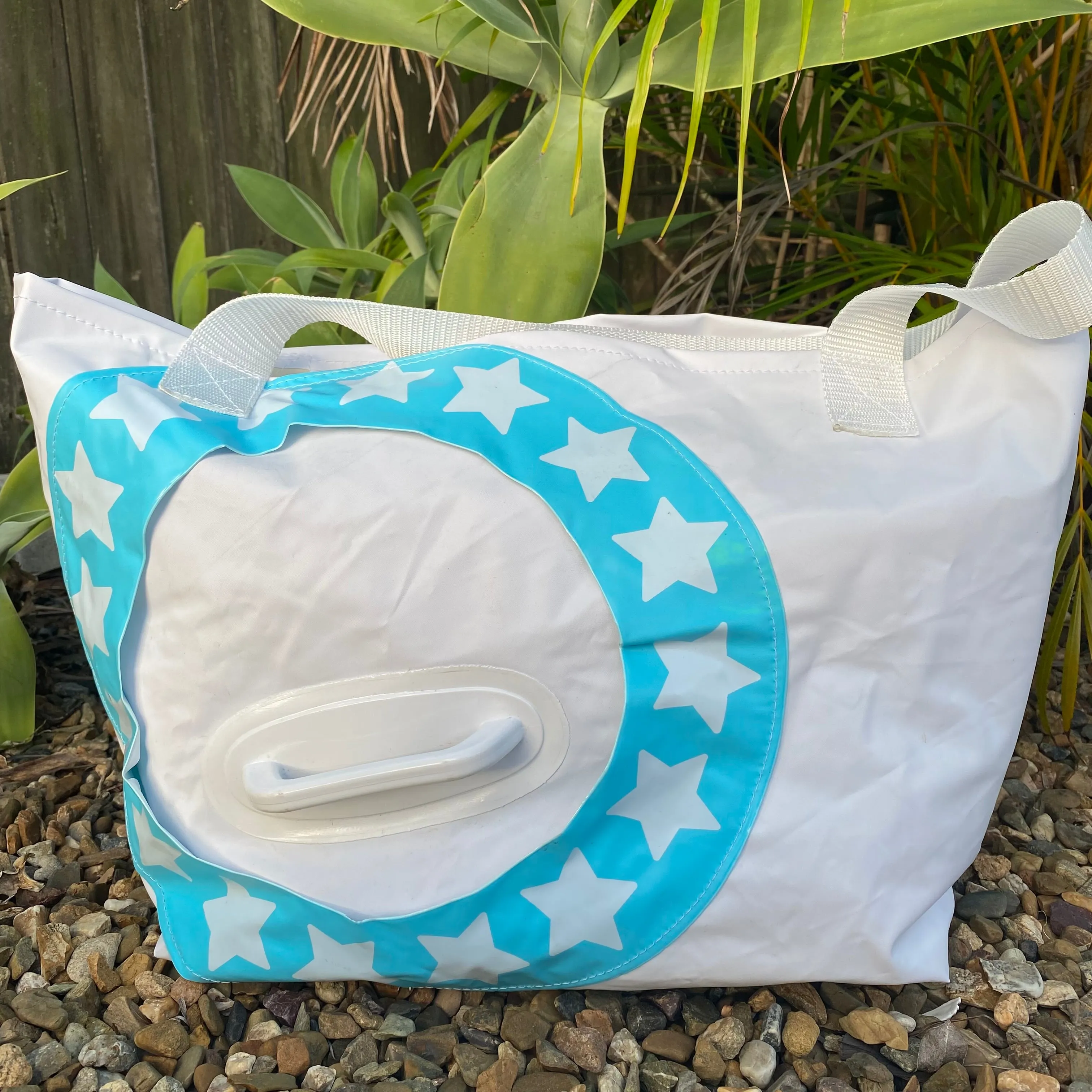 Carry All Large Beach Tote Bags Large - Recycled Inflatables