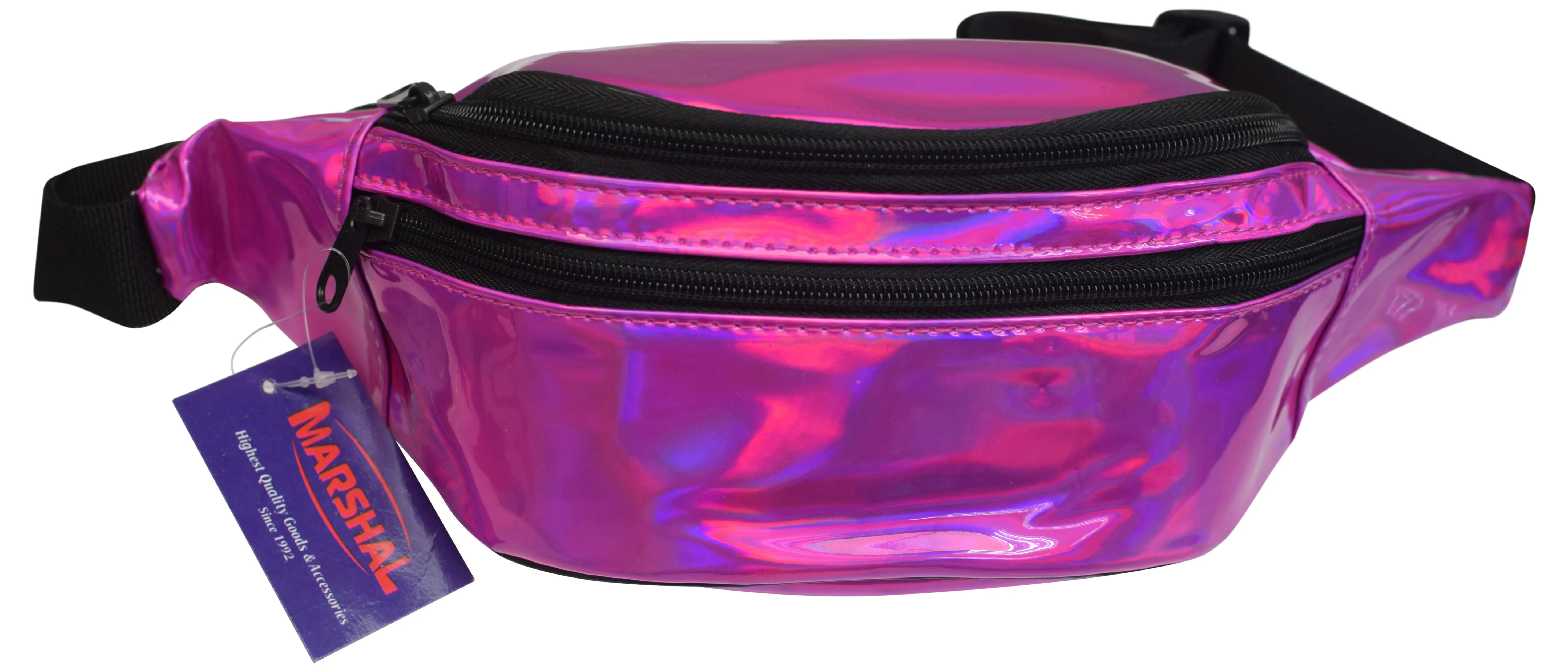 CC-BAG-HS/ Marshal Holographic Rave Fanny Pack - Packs for festival women, men | Cute Fashion Waist Bag Belt Bags