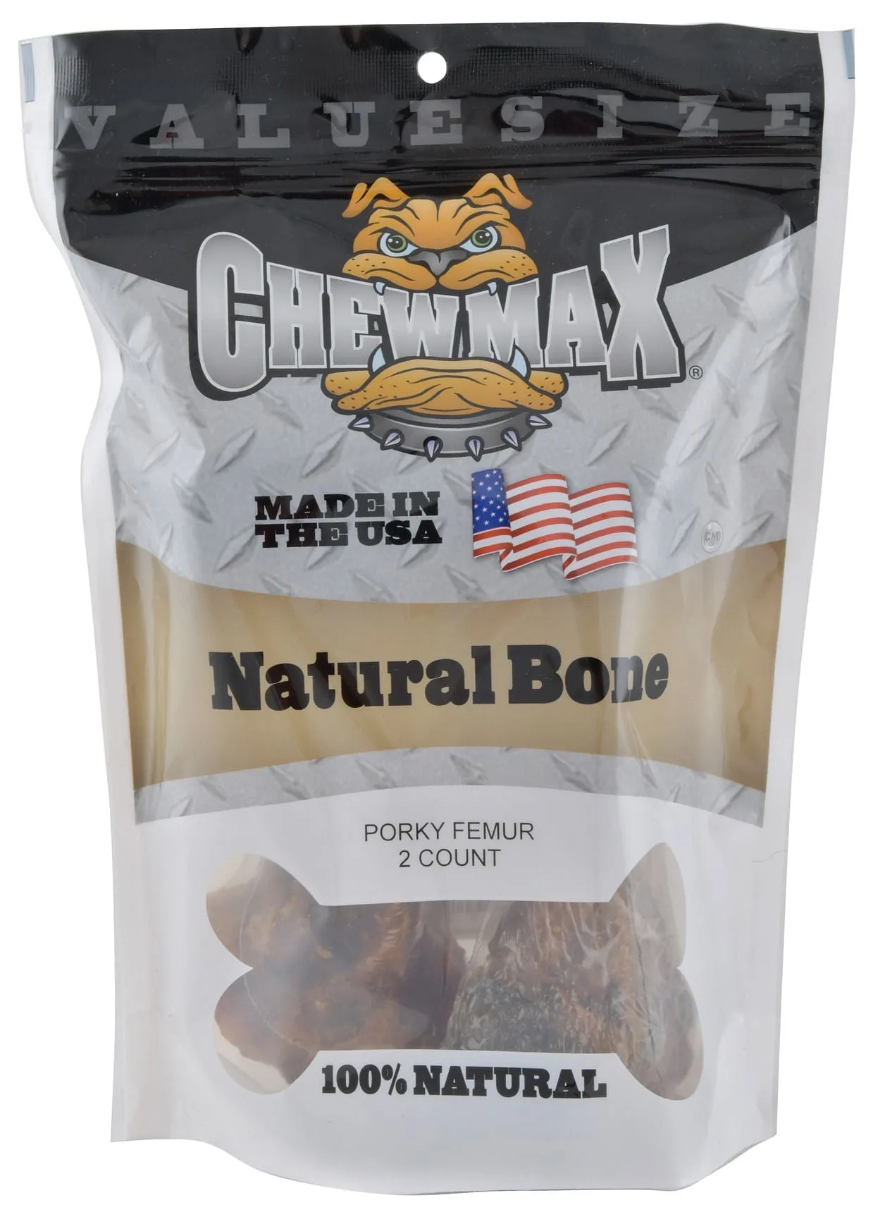 ChewMax Porky Femur, 2-pack