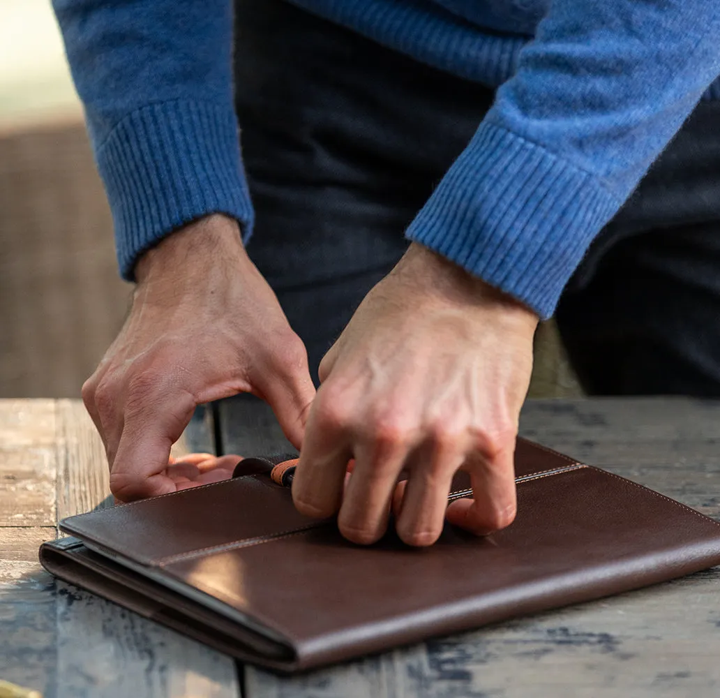 Chocolate Brown Chadwick Universal Tablet Organiser