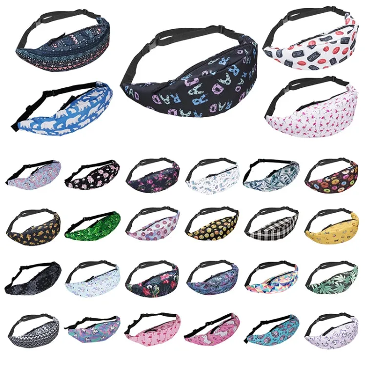 Colorful Waist Bag Fanny Packs Style Belt Bag Women Waist Pack Travelling Bag(yab924)