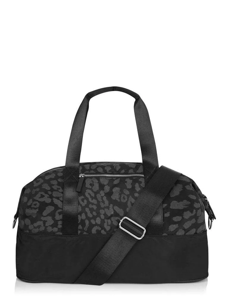 Corrine Leopard Gym Bag