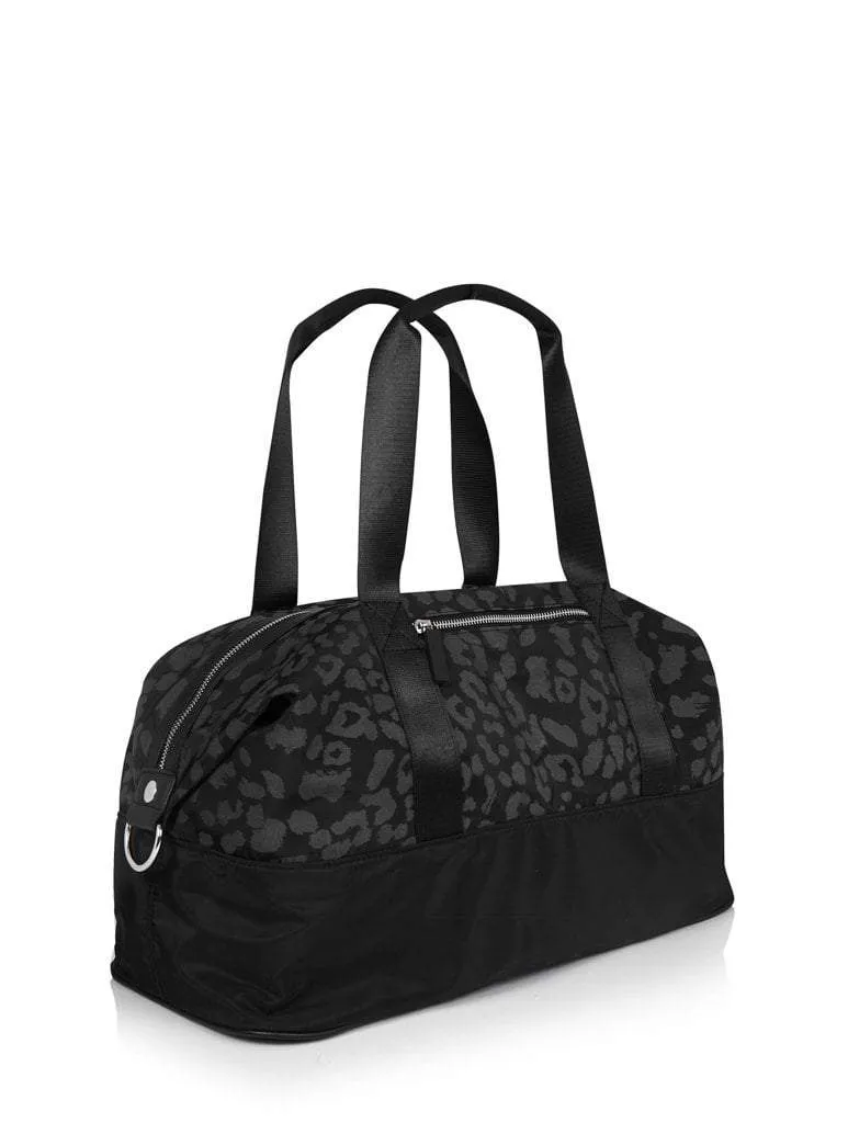 Corrine Leopard Gym Bag