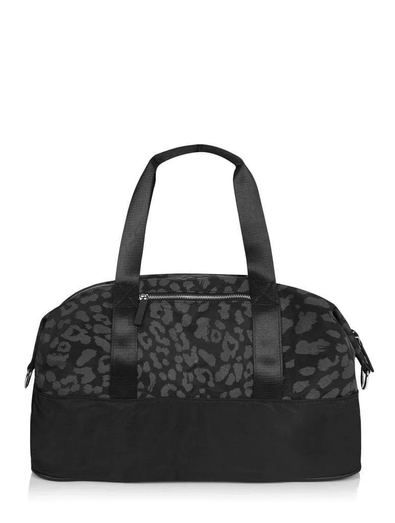 Corrine Leopard Gym Bag