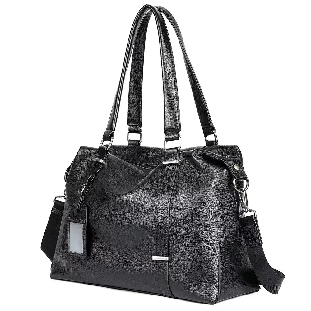 CowLuxe Elegant Leather Handbag