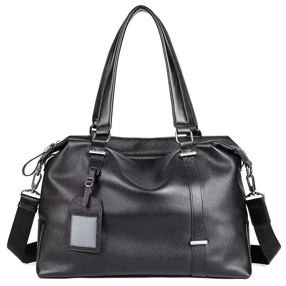 CowLuxe Elegant Leather Handbag