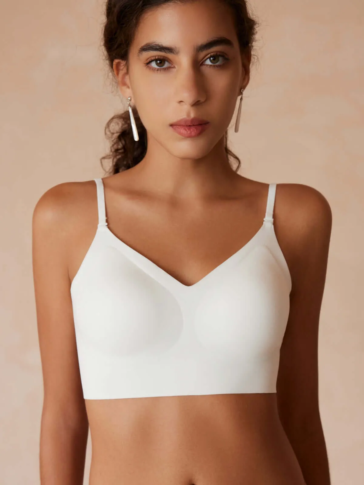 Cross Strap Back Beauty Cloud Wireless Invisible Bra