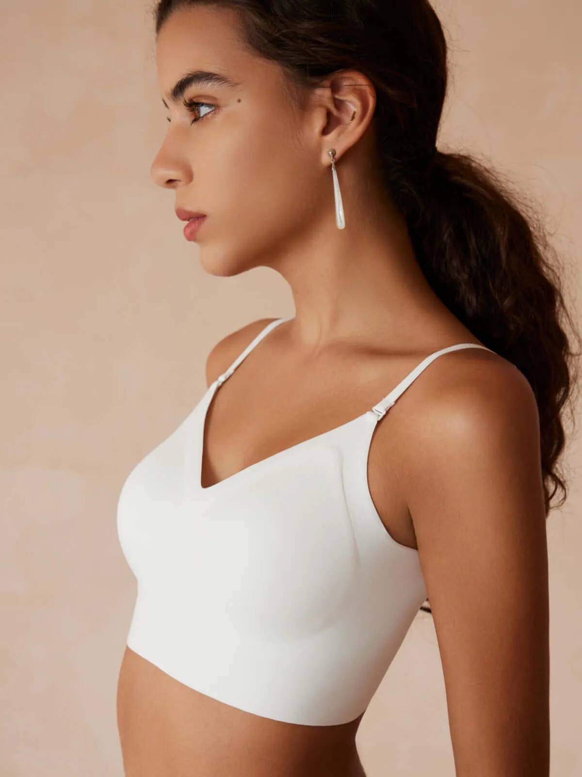 Cross Strap Back Beauty Cloud Wireless Invisible Bra