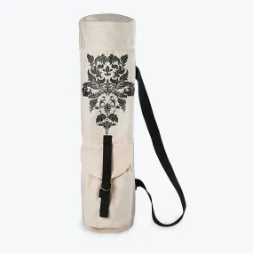 Damask Printed Yoga Mat Bag