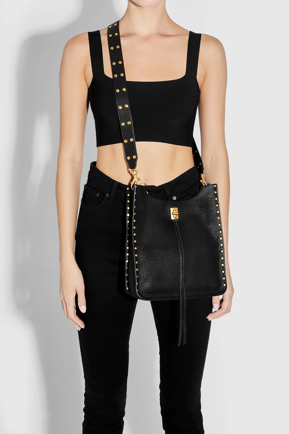 Darren Studded Shoulder Strap