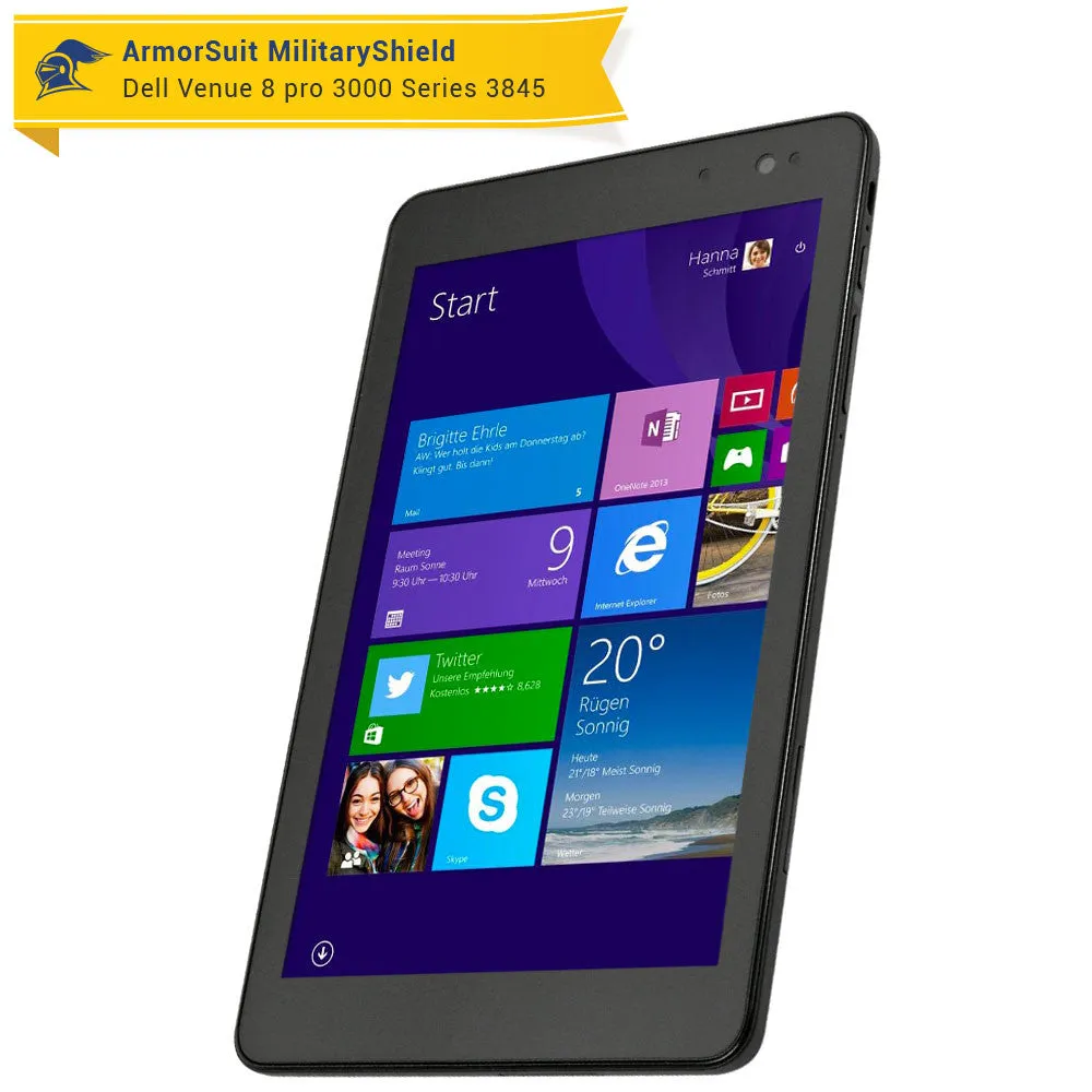 Dell New Venue 8 Pro 3000 3845 Screen Protector