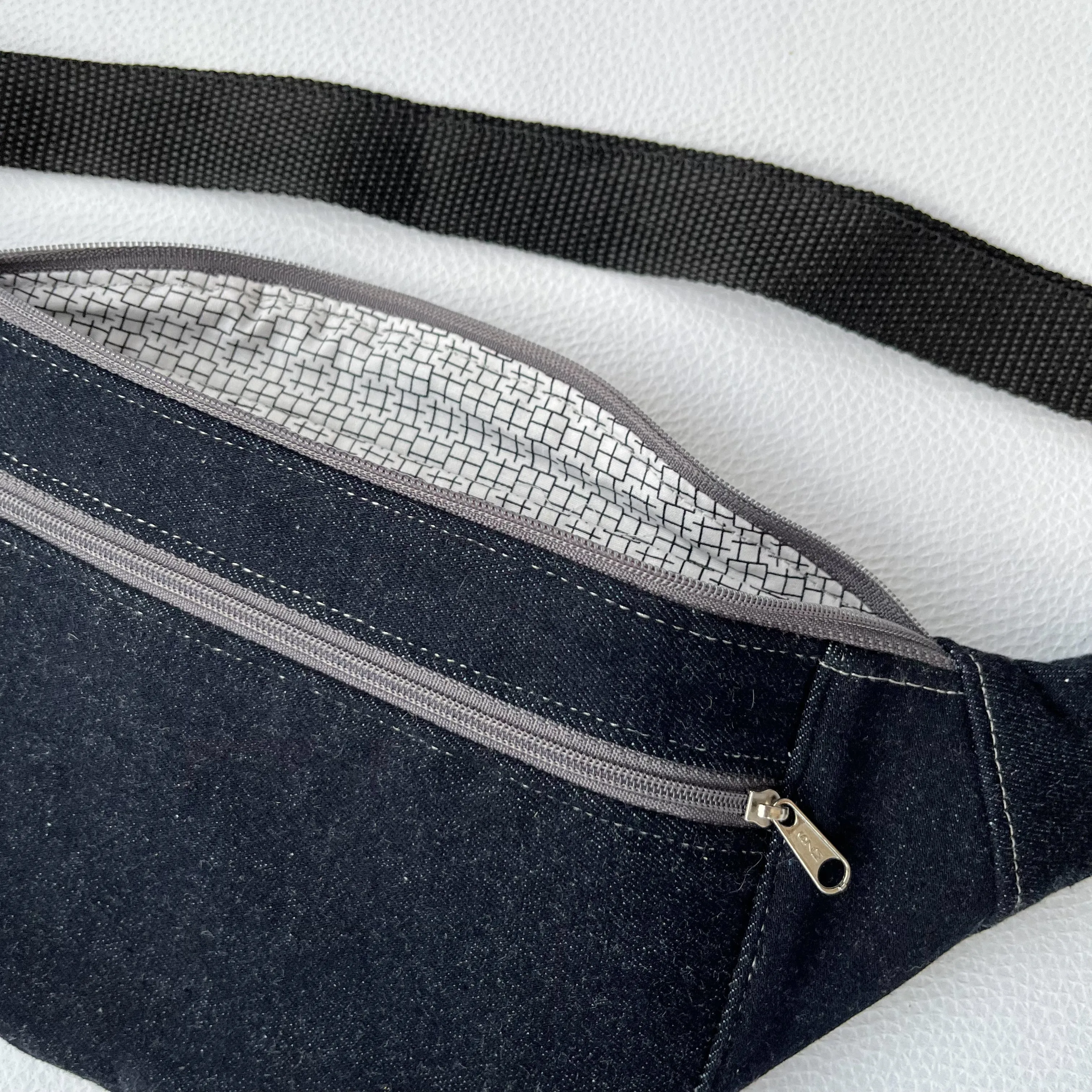 Denim Moonbag