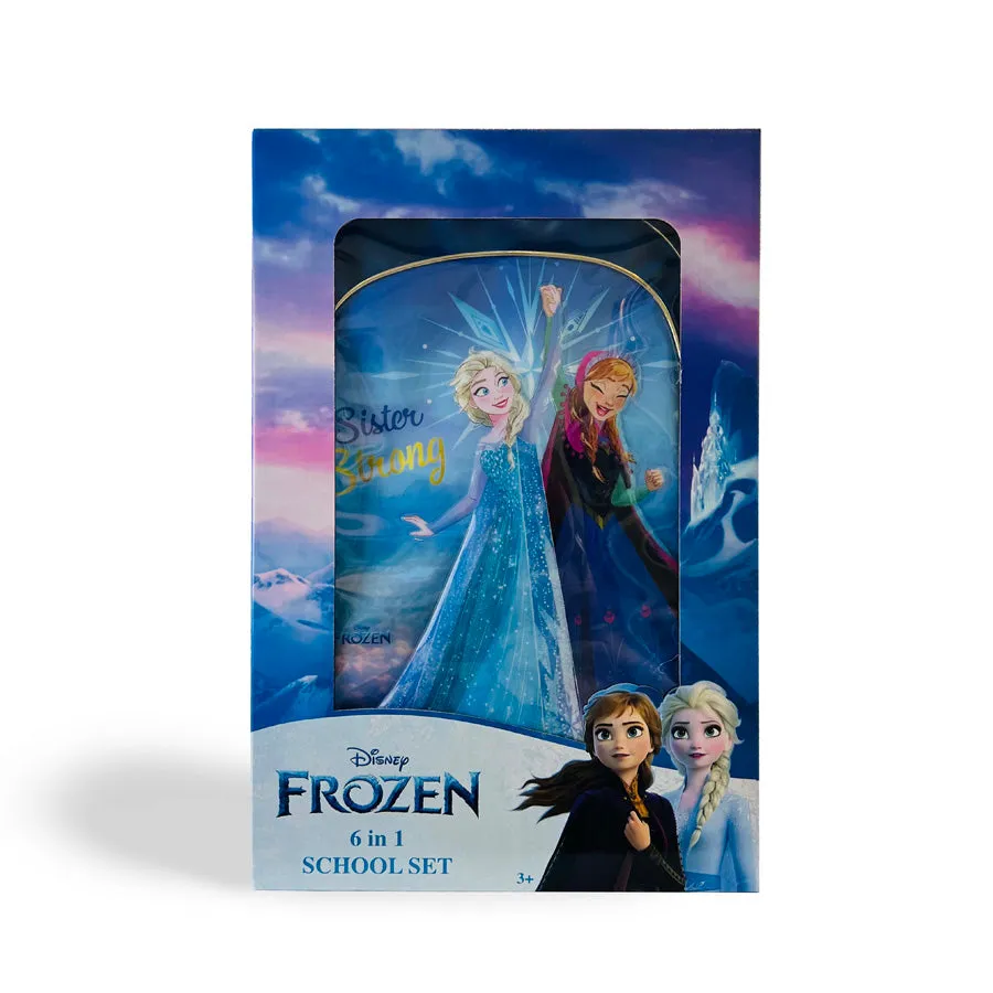 Disney Frozen Sisters Strong 18" 6-In-1 Trolley Box Set