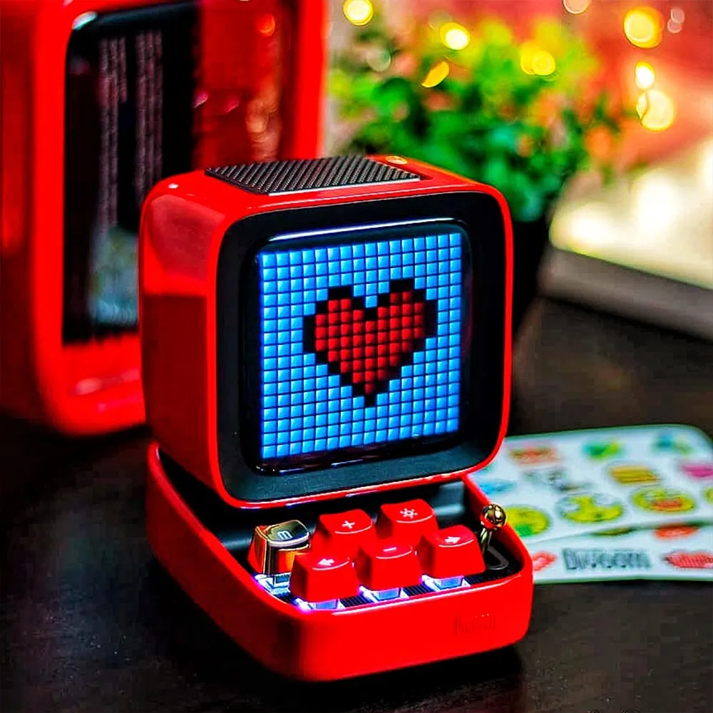 Divoom Ditoo Pro - Retro Pixel Art LED Bluetooth Speaker