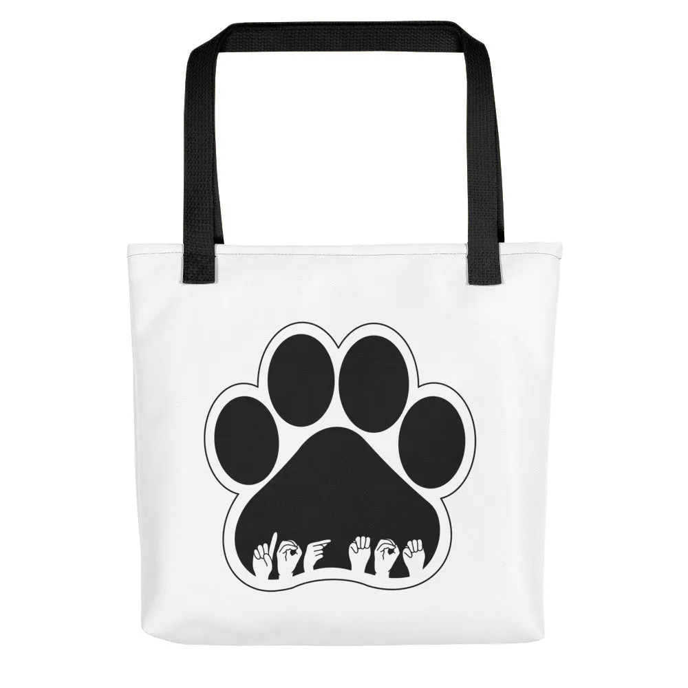 DOG MOM Tote Bag