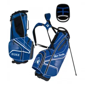 Duke Blue Devils WinCraft "Grid Iron III" 6-Way Stand Golf Bag