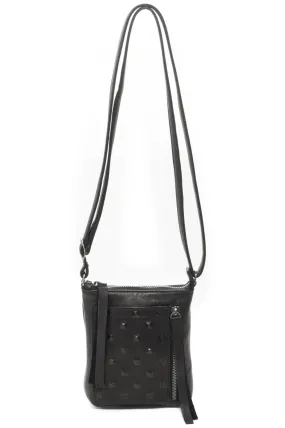 Easton Black Stud Cross Body Bag