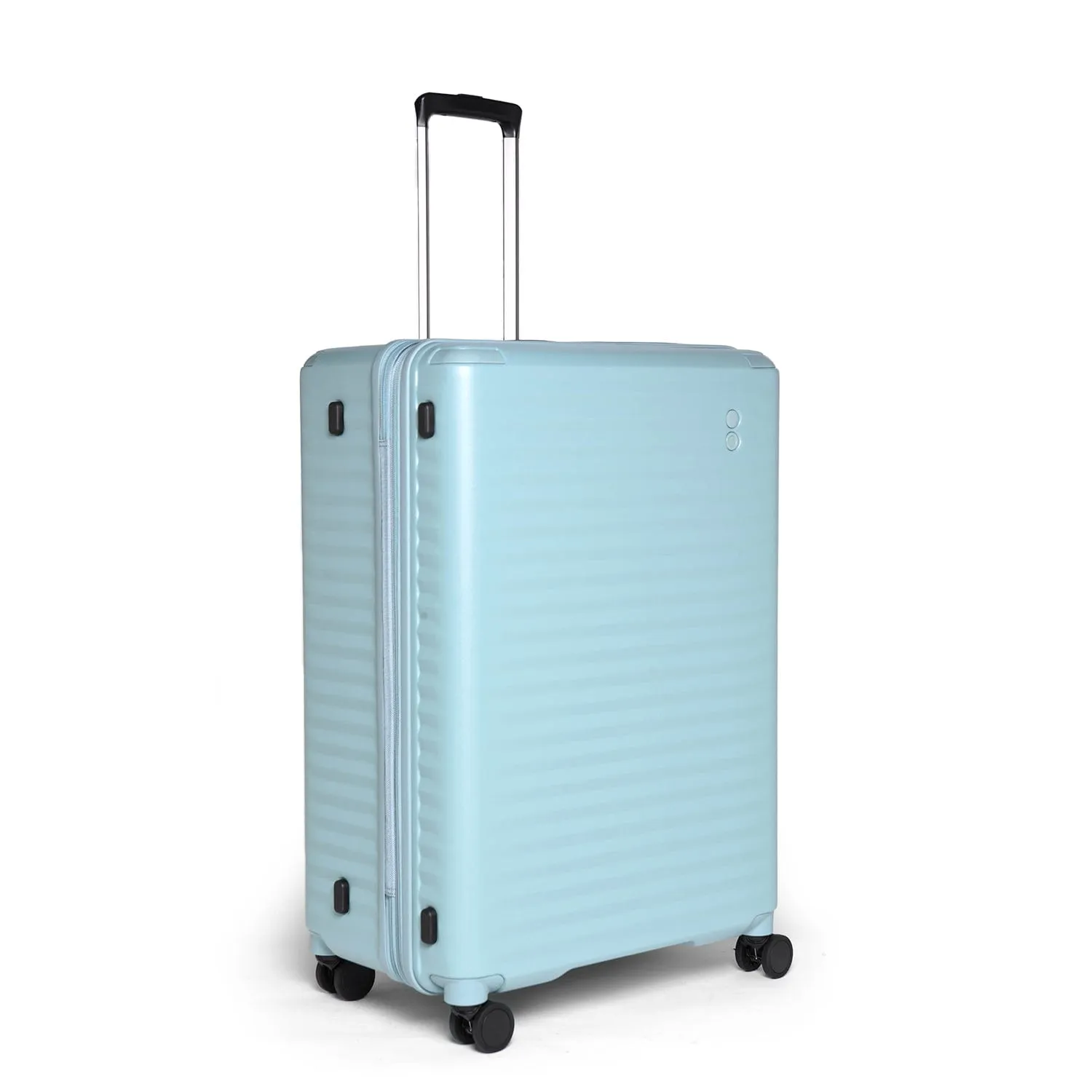 Echolac Celestra 76.5cm Hardcase Expandable 4 Double Wheel Check-In Luggage Trolley Slate Blue - PC183XA