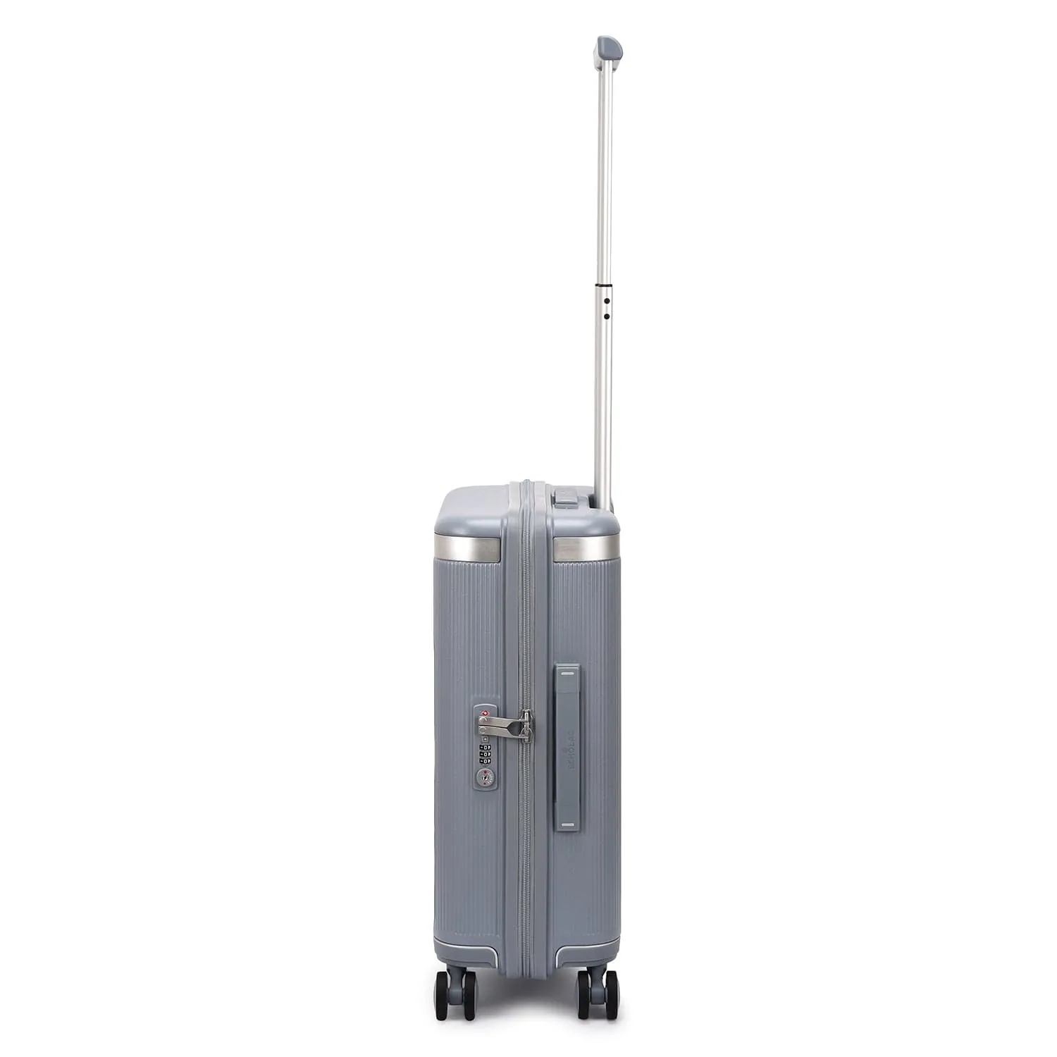 Echolac Dynasty 55cm Hardcase Non-Expandable 4 Double Wheel Cabin Luggage Trolley Ice Blue - PC142