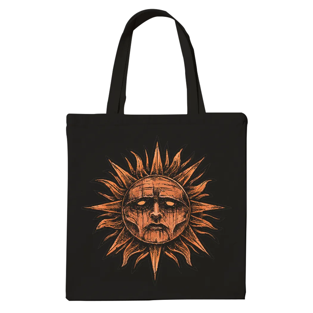 Employed To Serve "Warmth of a Dying Sun" Black Tote